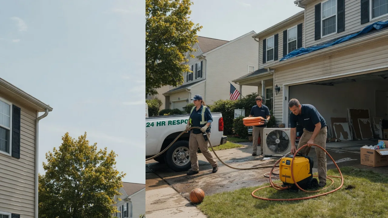 Emergency Water Damage Restoration in Burlington, PA near me